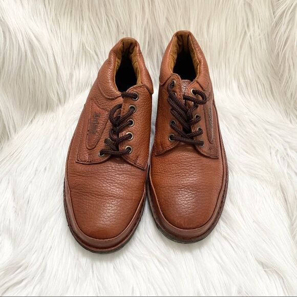 Iceland cognac leather lace up Oxford shoes 7 main image 4